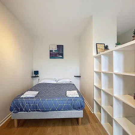 Daire 2 Personnes Avec Parking Et Balcon Proudhon